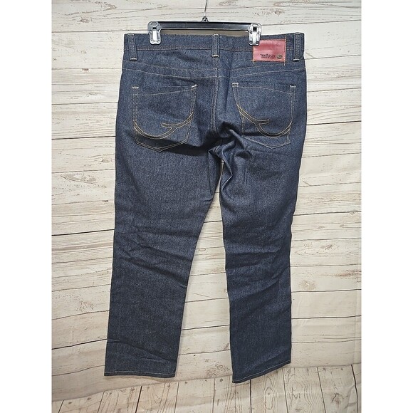 Ecko Unltd Jeans Men's Size 38x32 Slim Straight Fit Dark Wash Skater Denim - Picture 2 of 11